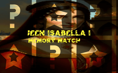 Queen Isabella I Memory Match Banner
