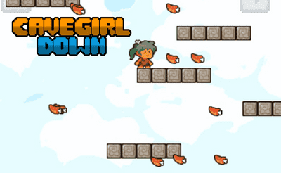 Cavegirl Down Banner