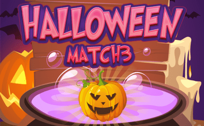 Halloween Match 3 Banner