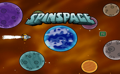 Spin in Space Banner