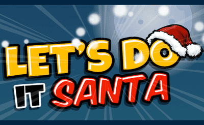 Let's do it Santa Banner