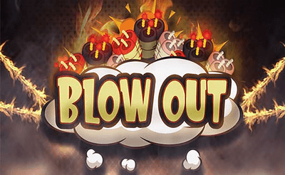 Blow Out Bomb Blast Ninja Banner