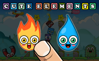 Cute Elements - Fun Elementals Banner