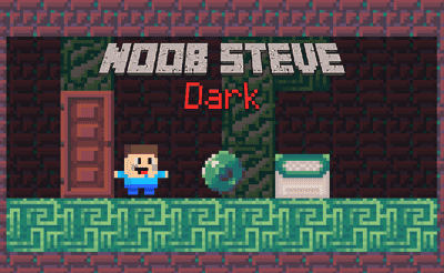 Noob Steve Dark Banner