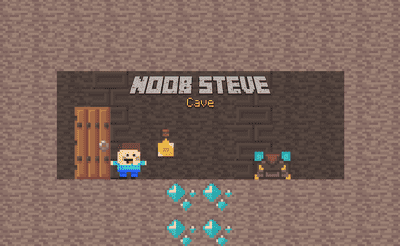 Noob Steve Cave Banner