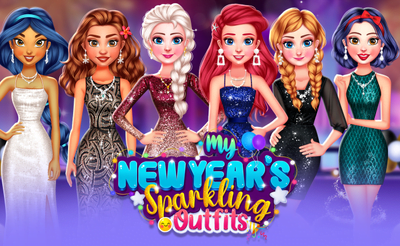 My New Year's Sparkling Outfits Banner