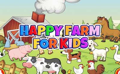 Happy Farm for Kids Banner