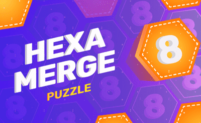 Hexa Merge Puzzle Banner
