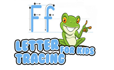 Letter Tracing for Kids Banner