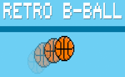 Retro Basketball Banner