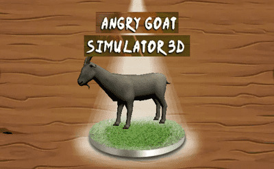 Angry Goat Simulator 3D Banner