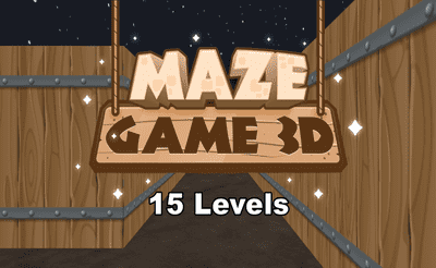 Maze Game 3D Banner