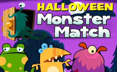 Halloween Monsters Match Banner
