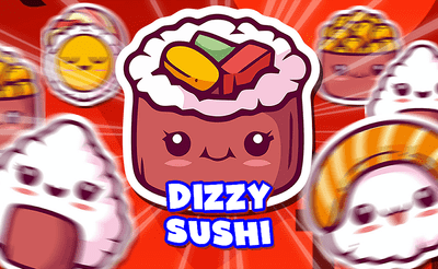 Dizzy Sushi Banner