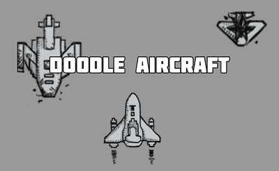 Doodle Aircraft Banner