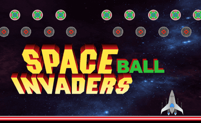 Space Ball Invaders Banner