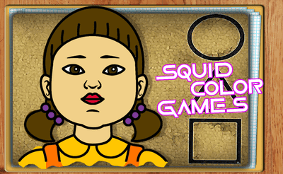 Squid Coloring Game Banner