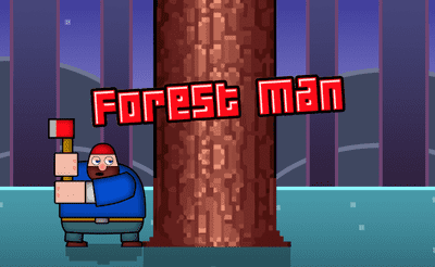 Forest Man Banner