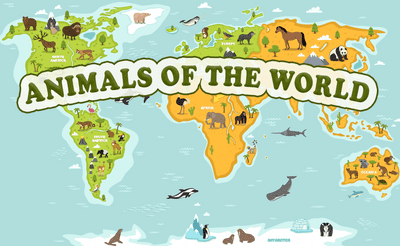 Animals of the World Banner