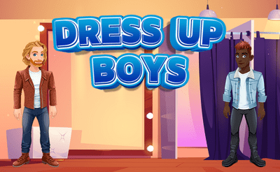 Dress Up Boys Banner