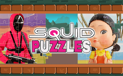 Squid Puzzle Banner