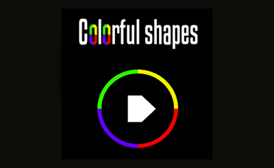 Colorful Shapes Banner