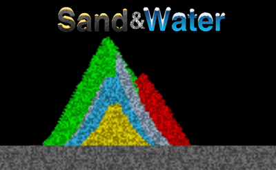 Sand and Water Banner