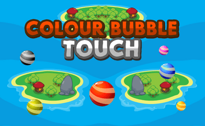 Colour Bubble Touch Banner