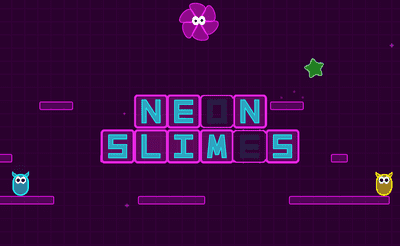 Neon Slimes Banner