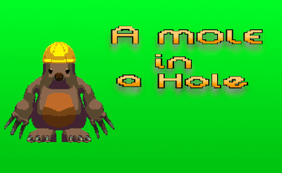 A Mole in a Hole Banner