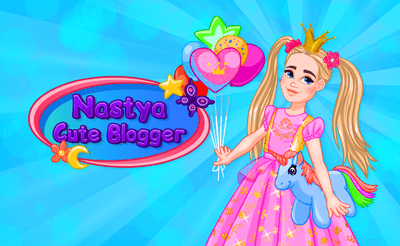 Nastya Cute Blogger Banner