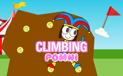 Climbing Pomni Banner