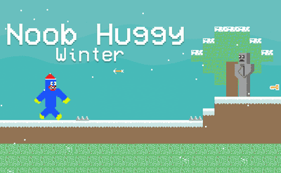 Noob Huggy Winter Banner