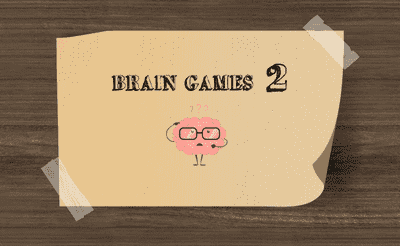 Brain games 2 Banner