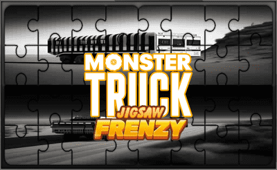 Monster Truck Jigsaw Frenzy Banner