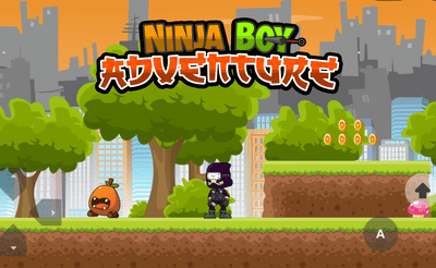 Ninja Boy Adventure Banner