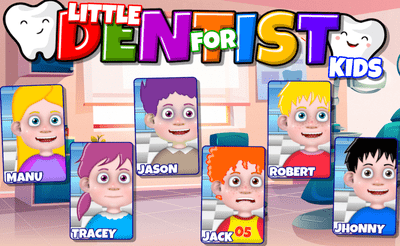 Little Dentist for Kids Banner