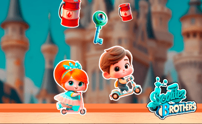 Scooter Brothers Banner