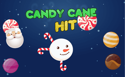 Candy Cane Hit Banner