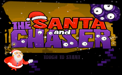 Santa And The Chaser Banner