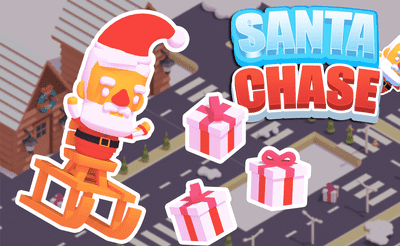 Santa Chase Banner