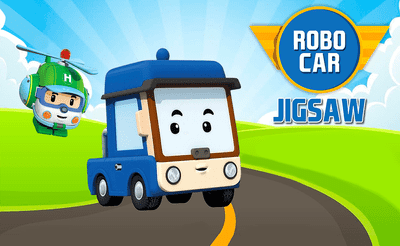 Robocar Jigsaw Banner