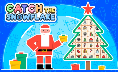 Catch the Snowflake Banner