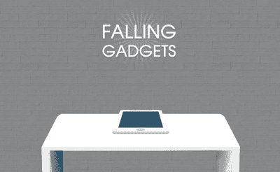 Falling Gadgets Banner