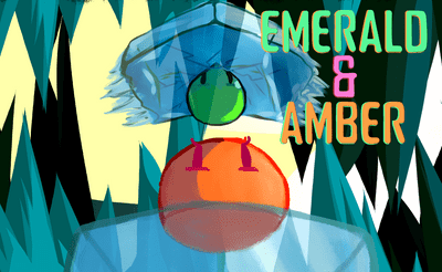 Emerald and Amber Banner