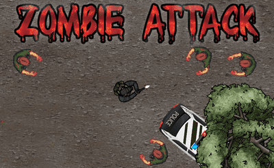 Attack Zombie Banner