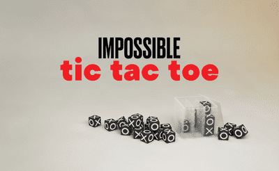 Impossible Tic Tac Toe Banner