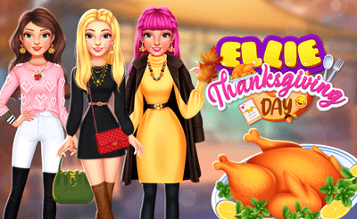 Ellie Thanksgiving Day Banner