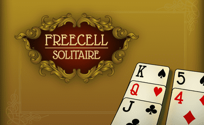 Freecell Solitaire Cards Banner