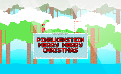 Pixelkenstein: Merry merry Christmas Banner
